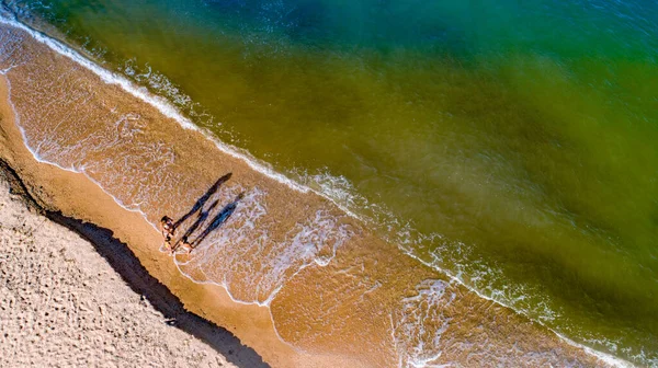 Walk along the seashore — Stock Photo, Image