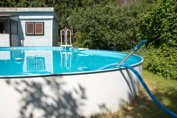 Swimmingpool Ihrem Ferienhaus — Stockfoto