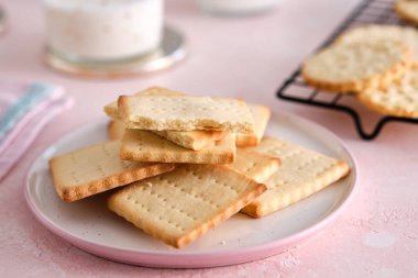 Ev yapımı vanilyalı kurabiye. Uzayı kopyala Şeker kurabiyeleri.