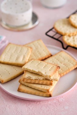 Ev yapımı vanilyalı kurabiye. Uzayı kopyala Şeker kurabiyeleri.