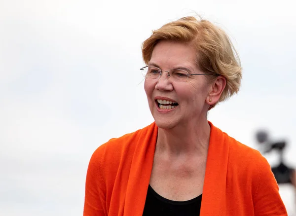 Democraat Elizabeth Warren — Stockfoto