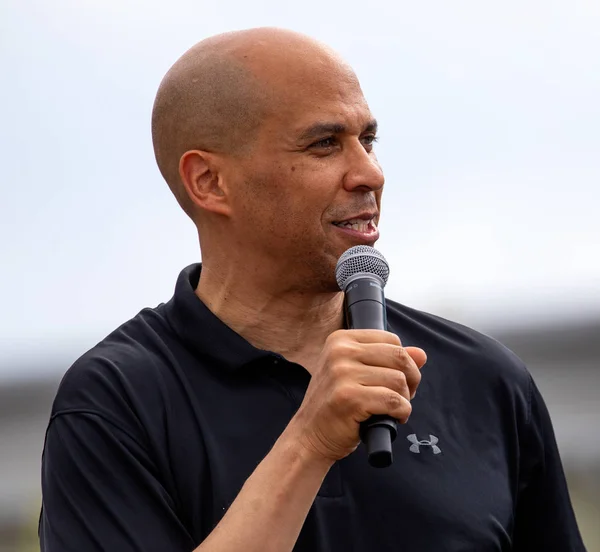 Cory Booker. — Fotografia de Stock