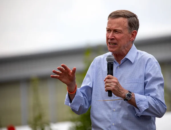 Democratic Presidential Candidate John Hickenlooper — Stock Photo, Image