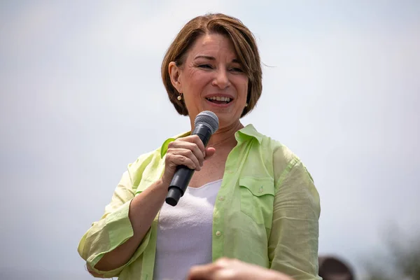 Senador Amy Klobuchar. — Fotografia de Stock