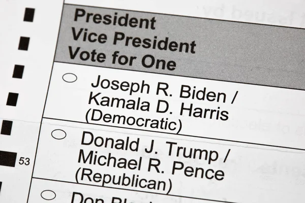 Медісон Штат Вісконсин Сша Вересня 2020 Безмарне Голосування Президентських Виборах — стокове фото