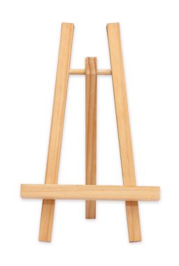 resim çerçevesi şövale üzerinde beyaz arka plan görüntü