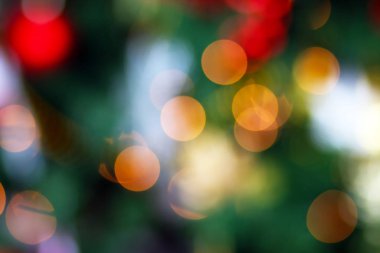 renkli bulanık ışık