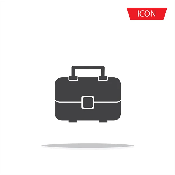 Bolsa Viaje Icono Vector Aislado Sobre Fondo Blanco — Archivo Imágenes Vectoriales