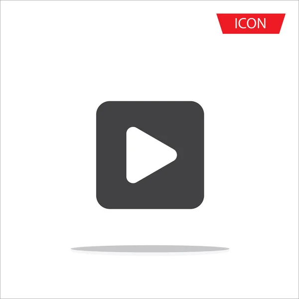 Play Icon Vector Button Play Icon Vector — стоковый вектор