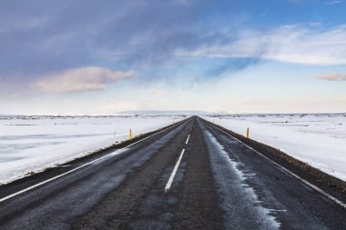 Kar fırtınası İzlanda'geliyor