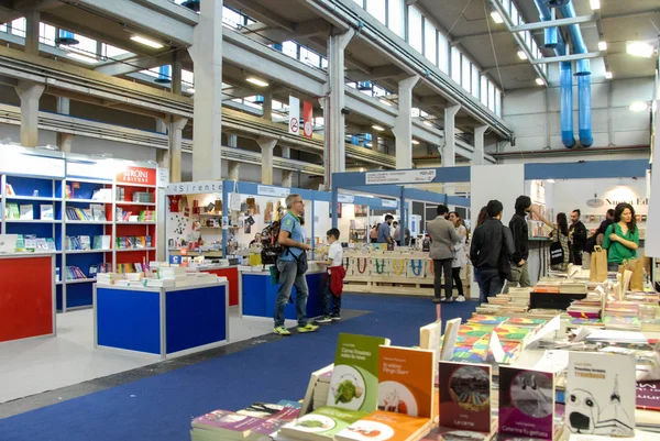 Τορίνο Lingotto Διεθνής Έκθεση Βιβλίου Της Μαΐου 2018 — Φωτογραφία Αρχείου