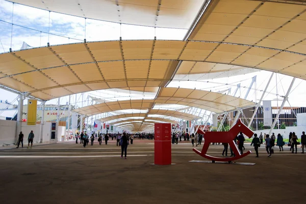 Área Exposição Expo Milano Itália 2015 — Fotografia de Stock