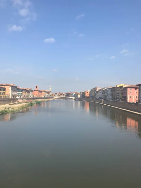 Rivière Arno Pise Toscane Italie — Photo