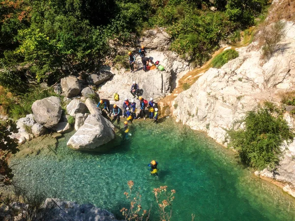Rio Barbaira Kanyonu - Rocchetta Nervina, Liguria. İtalya