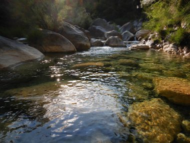 Rio Barbaira Kanyonu - Rocchetta Nervina, Liguria. İtalya