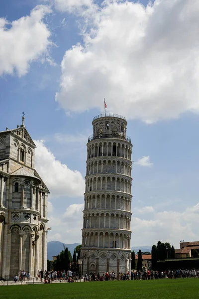 Pisa Julio 2017 Torre Pisa Plaza Del Milagro — Foto de Stock