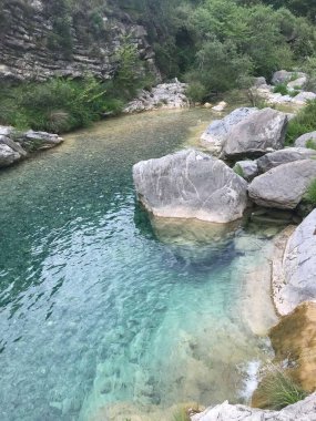 Rio Barbaira deresi, Rocchetta Nervina, Liguria - İtalya