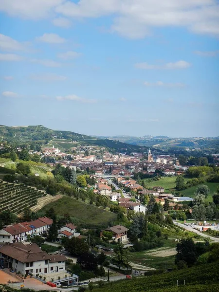 Das Stadtbild Von Canale Piemont Italien — Stockfoto