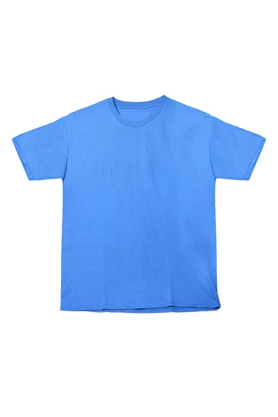 Vestiti Blu Isolati Sfondo Bianco — Foto Stock