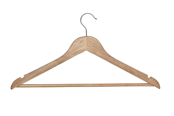 Coat Hanger Clothes Isolated White Background — Stock Photo, Image