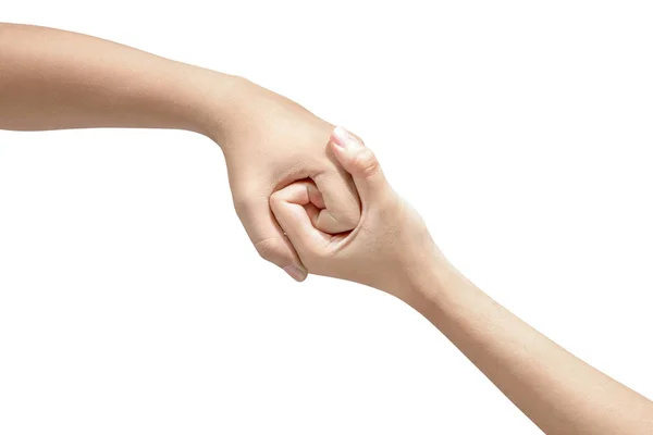 Handshake of hands of two men — Stock Photo, Image