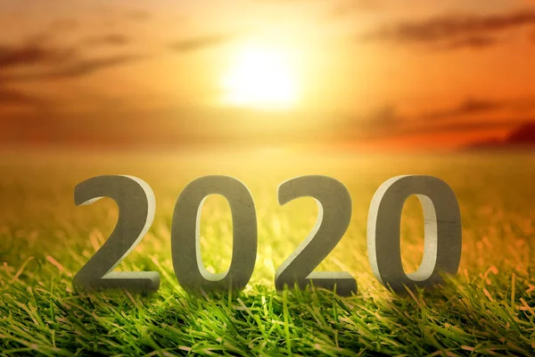 Gott nytt år 2020 — Stockfoto