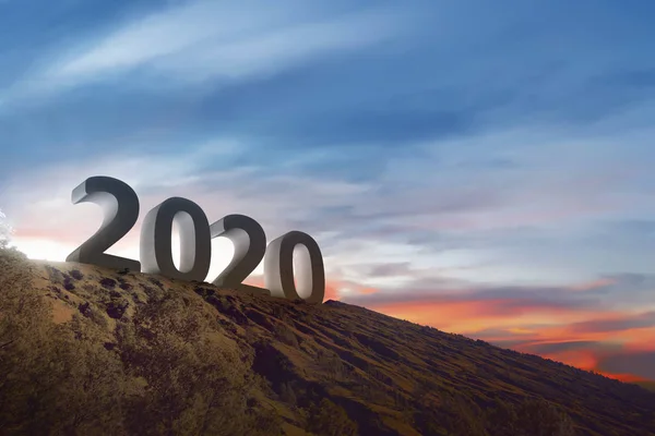 Feliz ano novo 2020 — Fotografia de Stock