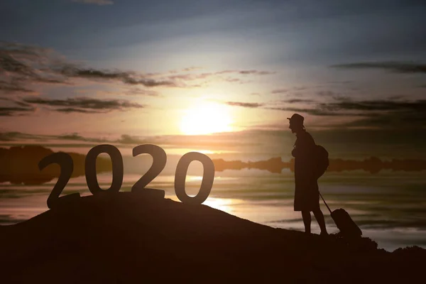 Feliz año nuevo 2020 — Foto de Stock