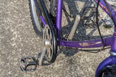 Bisiklet parçalarının görüntüsünü kapat