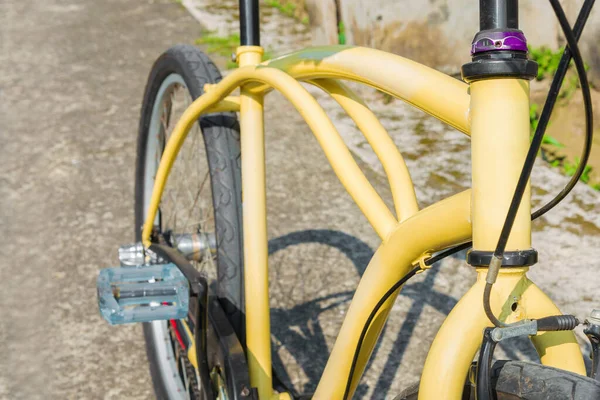 Close View Bicycle Parts — Stock Photo, Image