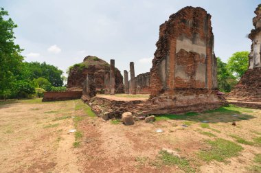 Lop Buri Provin bulunan Wat Nakhon Kosa antik Pagoda