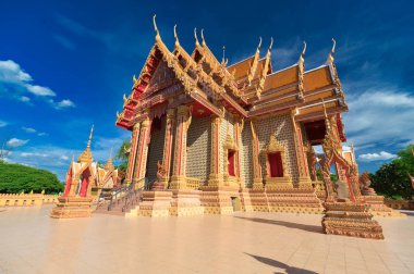 Wat Phrom Rangsi, Lopburi, Tayland : Bu tapınak bir ubosot vardır 