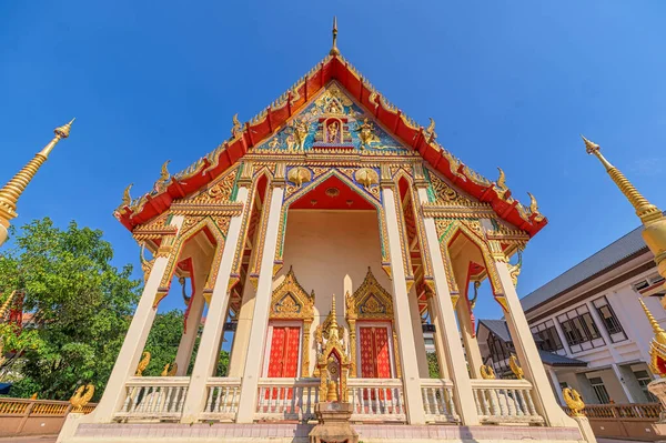Wat Suthapot, Lat Krabang District, Bangkok. Den vackraste, — Stockfoto