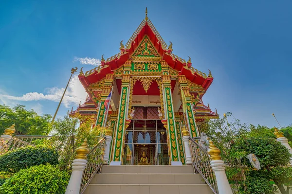 Wat Suthapot, Lat Krabang District, Bangkok. Den vackraste, — Stockfoto