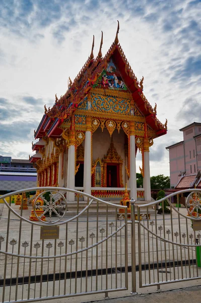 Samut Prakan Thaïlande Juin 2020 Wat Noi Suwannaram Été Construit — Photo