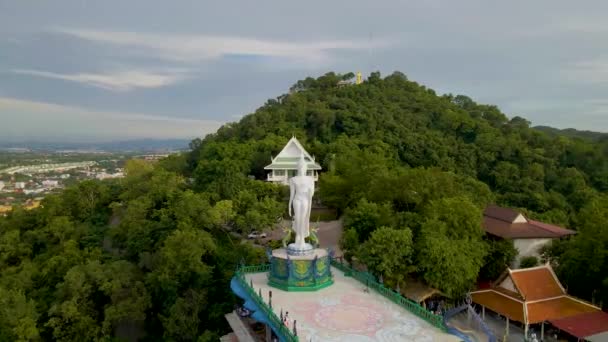 Chon Buri Tailândia Agosto 2020 Khao Phra Kru Temple Meditation — Vídeo de Stock