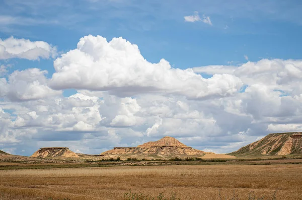 Paisaje Bardenas Reales Park Doğal, Navarra