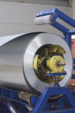 Hisse senedi polimer kaplama ile galvanizli çelik-soğuk haddelenmiş rulolar