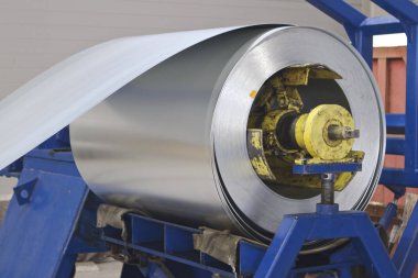 Hisse senedi polimer kaplama ile galvanizli çelik-soğuk haddelenmiş rulolar