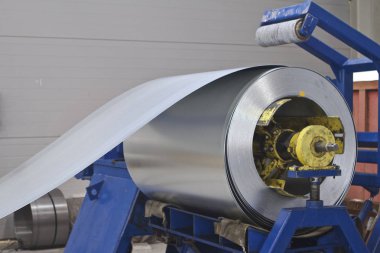 Hisse senedi polimer kaplama ile galvanizli çelik-soğuk haddelenmiş rulolar