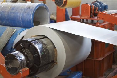 Hisse senedi polimer kaplama ile galvanizli çelik-soğuk haddelenmiş rulolar