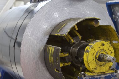 Hisse senedi polimer kaplama ile galvanizli çelik-soğuk haddelenmiş rulolar