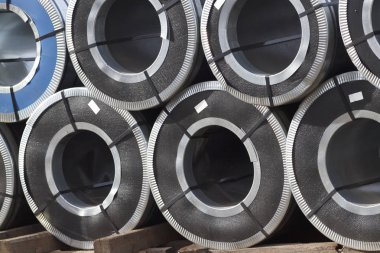 Hisse senedi polimer kaplama ile galvanizli çelik-soğuk haddelenmiş rulolar