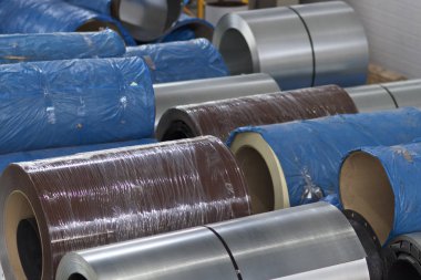 Hisse senedi polimer kaplama ile galvanizli çelik-soğuk haddelenmiş rulolar