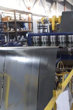 Rulo imalat, galvanizli çelik işleme doğrultusunda çeşitli bölümlerini unsurları