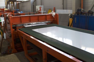 Rulo imalat, galvanizli çelik işleme doğrultusunda çeşitli bölümlerini unsurları