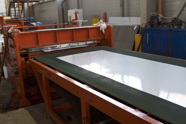 Rulo imalat, galvanizli çelik işleme doğrultusunda çeşitli bölümlerini unsurları