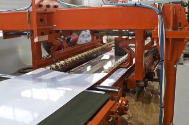 Rulo imalat, galvanizli çelik işleme doğrultusunda çeşitli bölümlerini unsurları