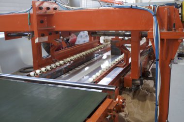 Rulo imalat, galvanizli çelik işleme doğrultusunda çeşitli bölümlerini unsurları