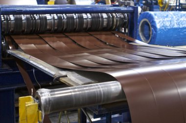 Rulo imalat, galvanizli çelik işleme doğrultusunda çeşitli bölümlerini unsurları